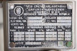 Thumbnail Chemieanlagenbau Erfurt-rudisleben 315 Ltr - Reactor de acero inoxidable - image 6