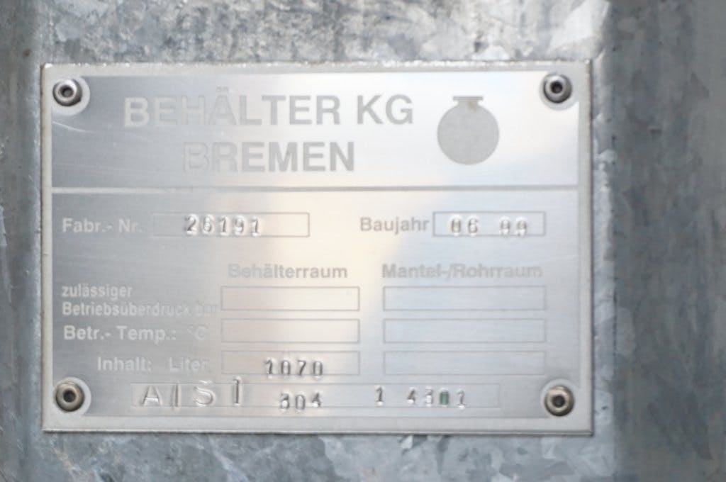 Behälter KG - Serbatoio verticale - image 8