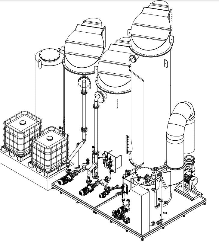 Altop Ammonium Stripper - Lavadora de gases - image 3