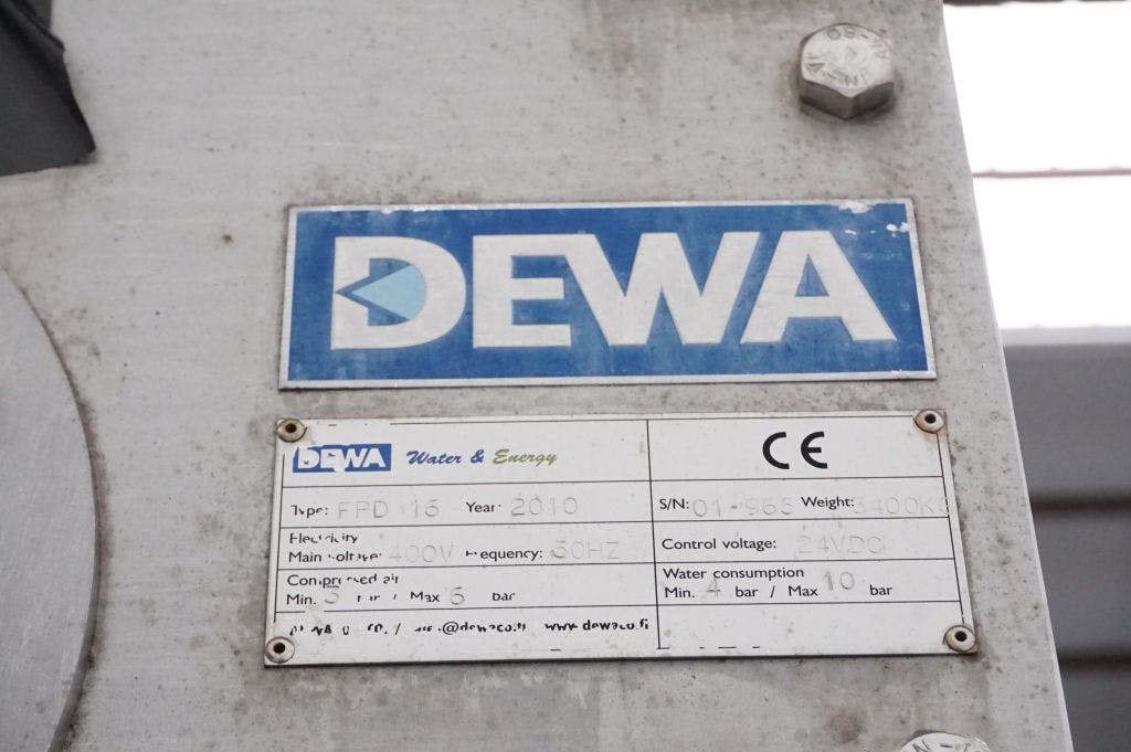 DEWA FPD-16 Belt Filter Press - Ленточный пресс ситом - image 14