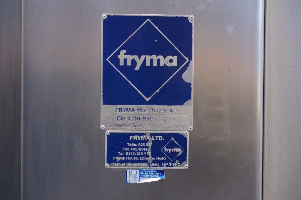 Fryma VME-12/C - Processing vessel - image 15