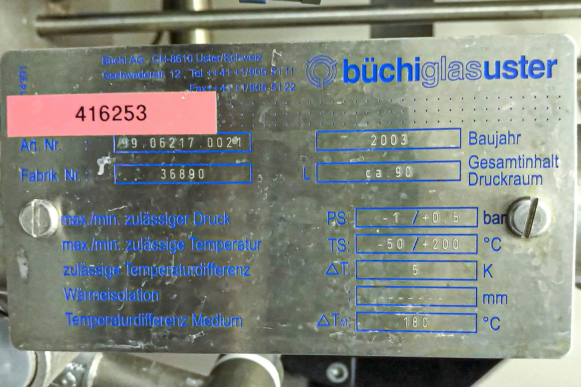 Büchi Glass 25 Ltr - Reactor com revestimento de vidro - image 12