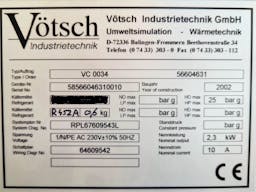 Thumbnail Vötsch VC-0034 “Constant Climate” - Horno de secado - image 6