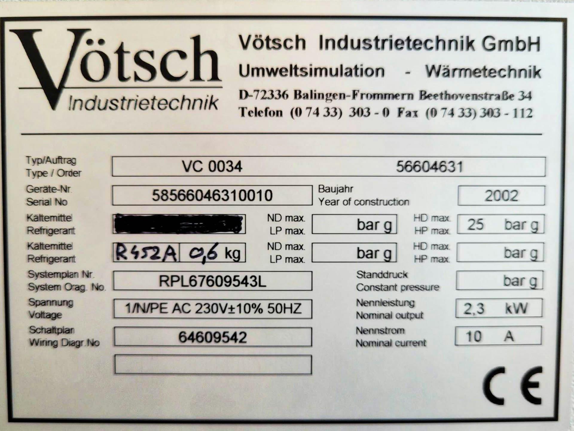 Vötsch VC-0034 “Constant Climate” - Suszarka laboratoryjna - image 6