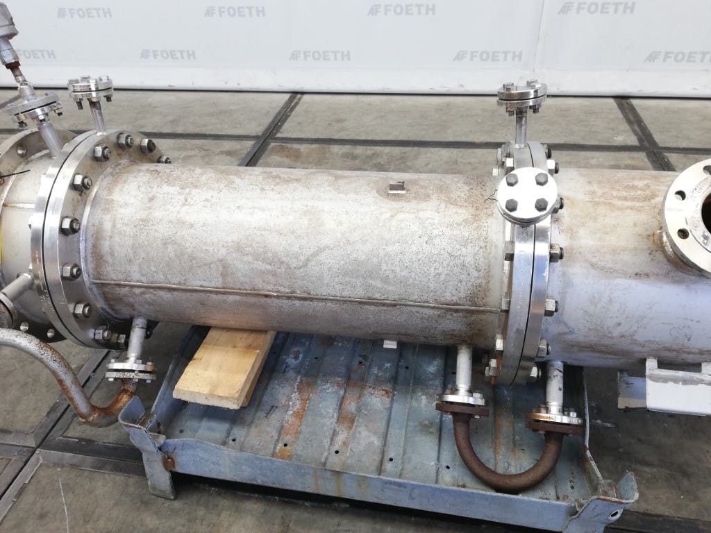 Buss-SMS Rieselfilm Gaskühler - Shell and tube heat exchanger - image 3