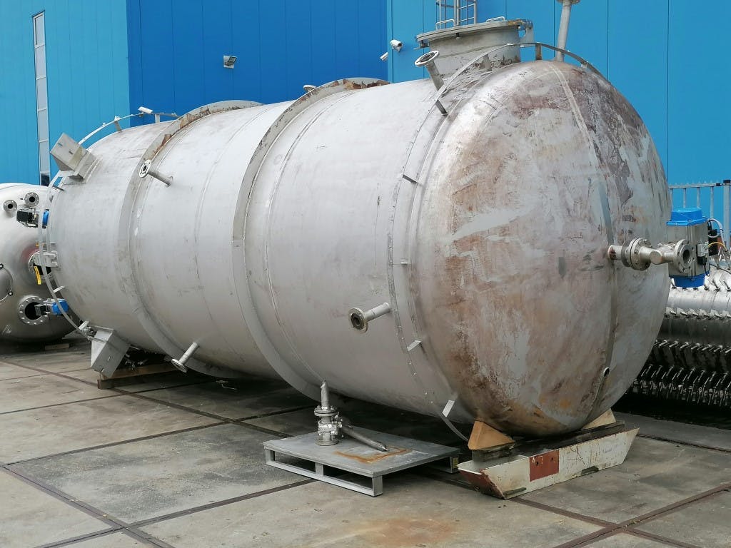 GPI 30m3 Vacuum steam distillation - Reactor de acero inoxidable - image 4