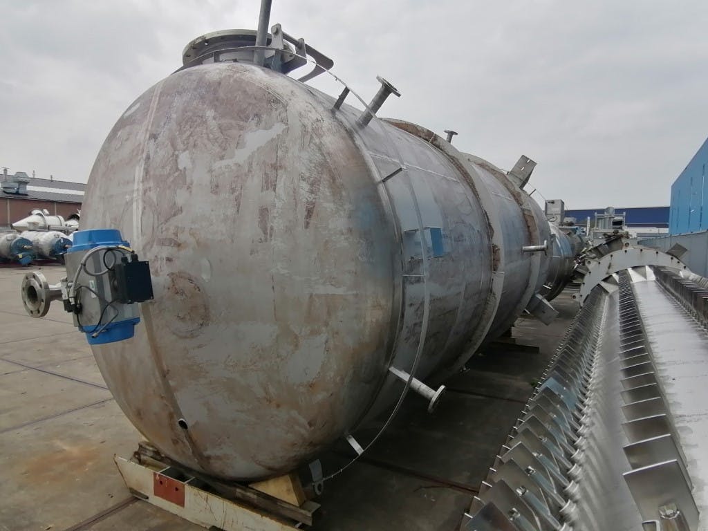 GPI 30m3 Vacuum steam distillation - Reactor de acero inoxidable - image 3