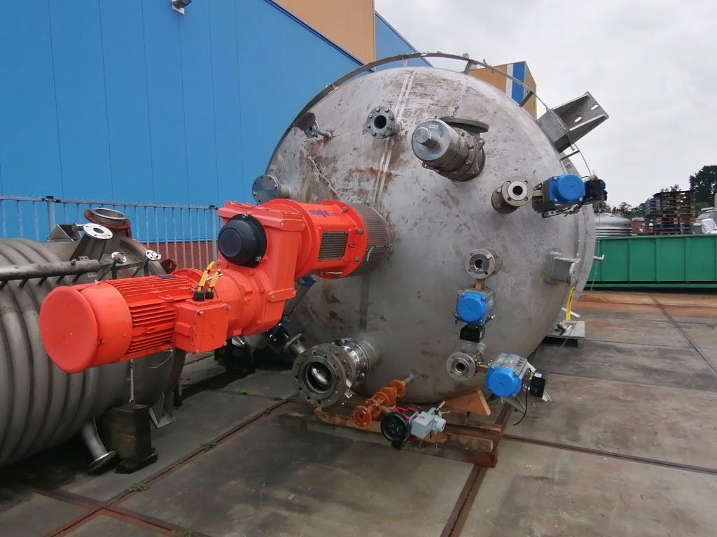 GPI 30m3 Vacuum steam distillation - Reactor de acero inoxidable - image 5