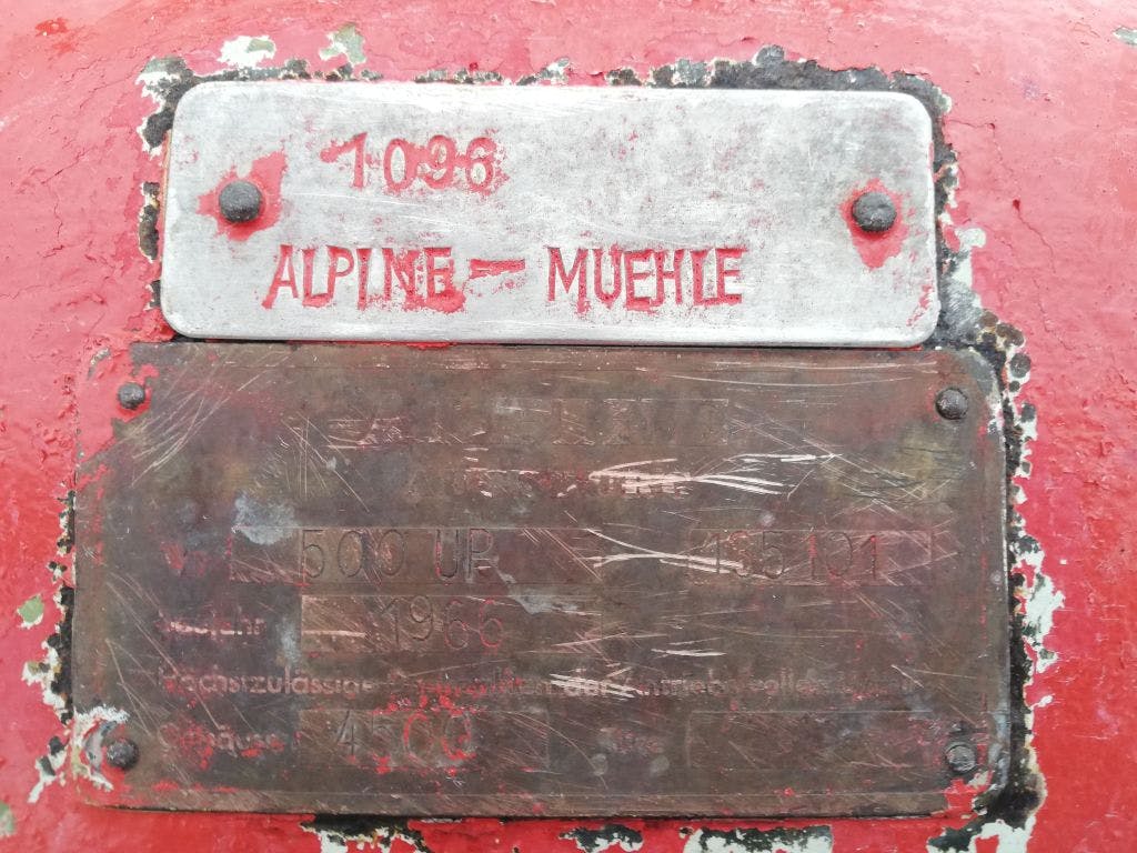 Alpine 500 UP beater plate - Fine Impact Mill - image 6