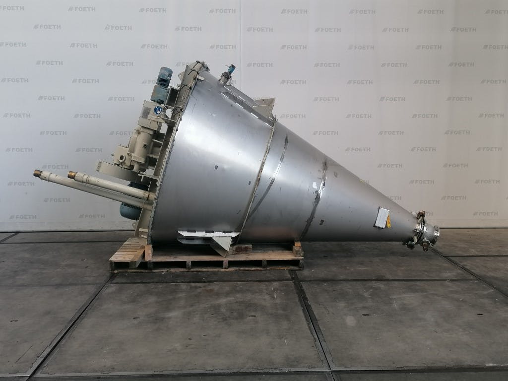 Hosokawa Nauta DBXE-1800 R/S - Conical mixer