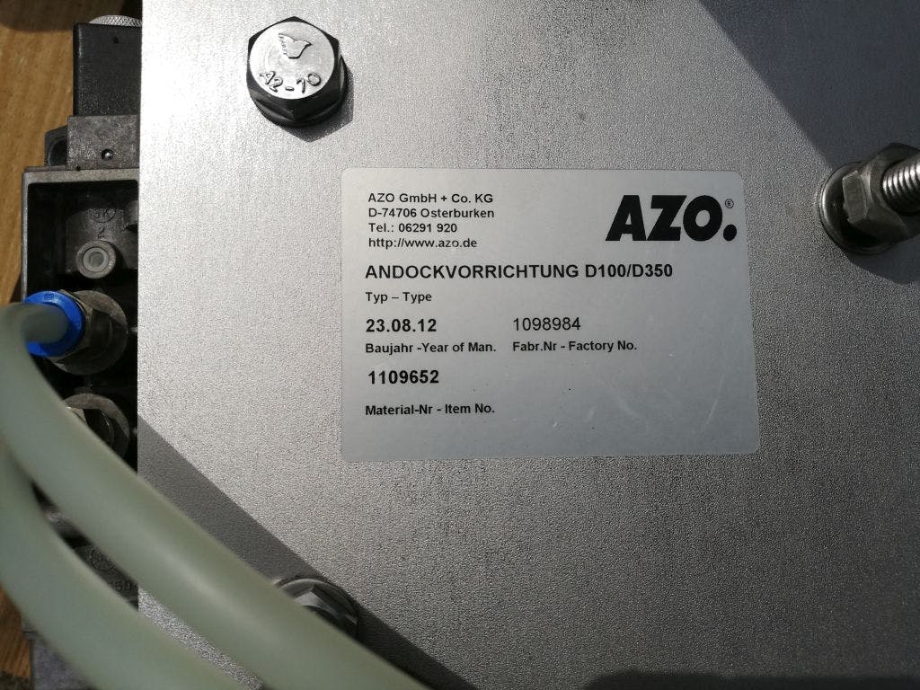 AZO Docking device D100/D350 - Машина фасовки порошков - image 5