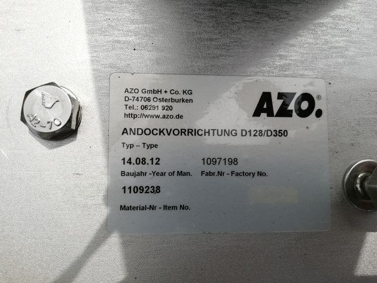 AZO Docking device D128/D350 - Машина фасовки порошков - image 5
