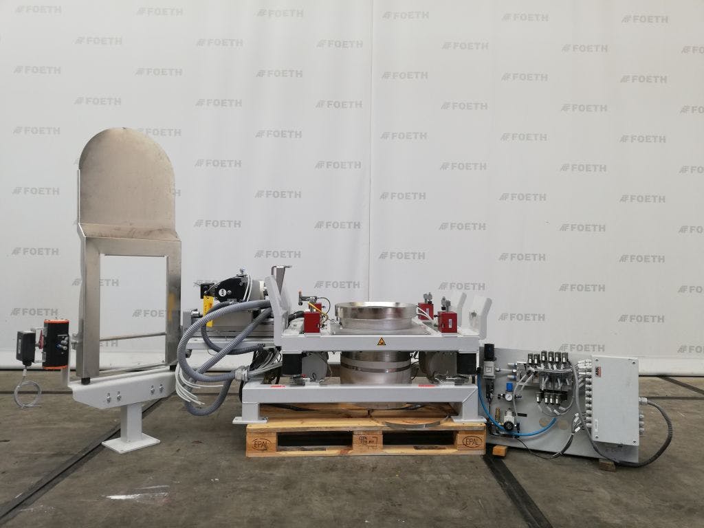 AZO Emptying system AZO Batchtainer - Riempitrice di polvere