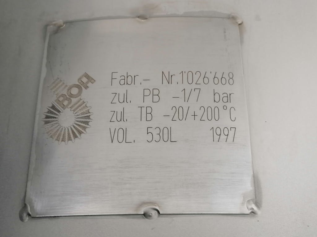 Jaeggi Bern VKR 70/112/44.5-1480-1 - Falling film evaporator - image 8