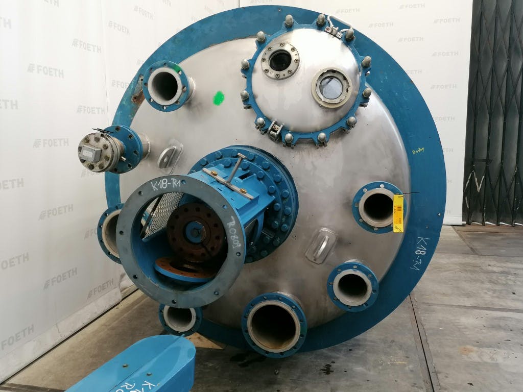 Stoecklin 6300 ltr - Nerezové reaktor - image 3