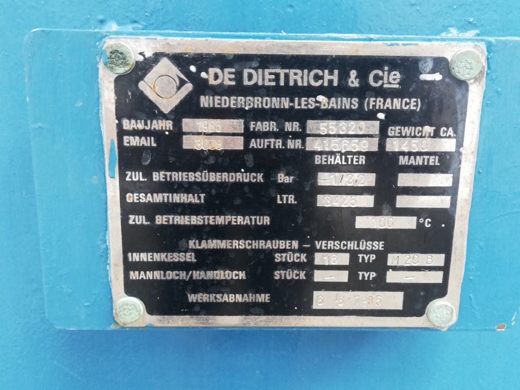 De Dietrich 3425 ltr - Zbiornik ciśnieniowy - image 11