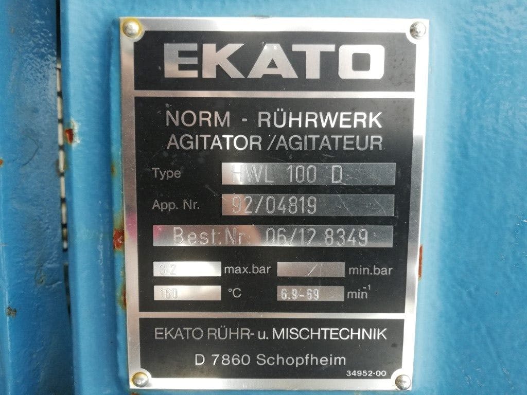 Metkon AG 6300  ltr - Reattore in acciaio inox - image 13