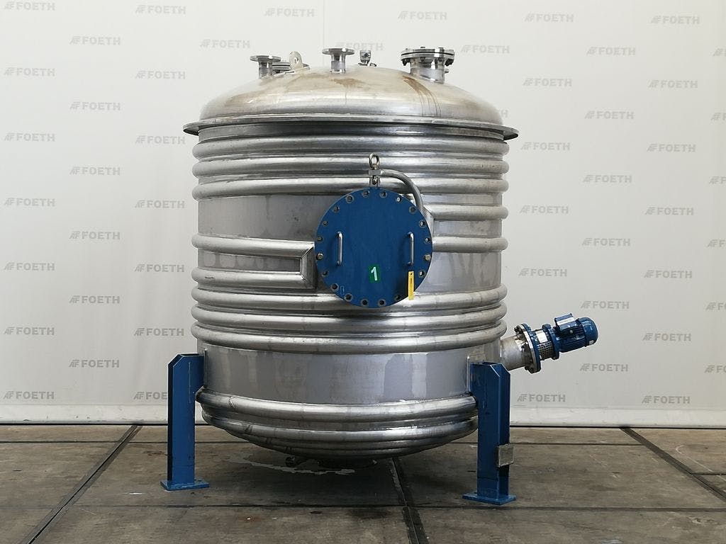 Inox-maurer 6900 ltr - Zbiornik ciśnieniowy - image 1