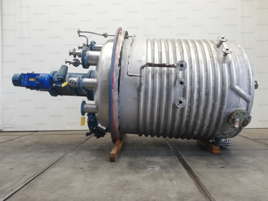 Paul Schwingel 6300 ltr - Reattore in acciaio inox - image 1