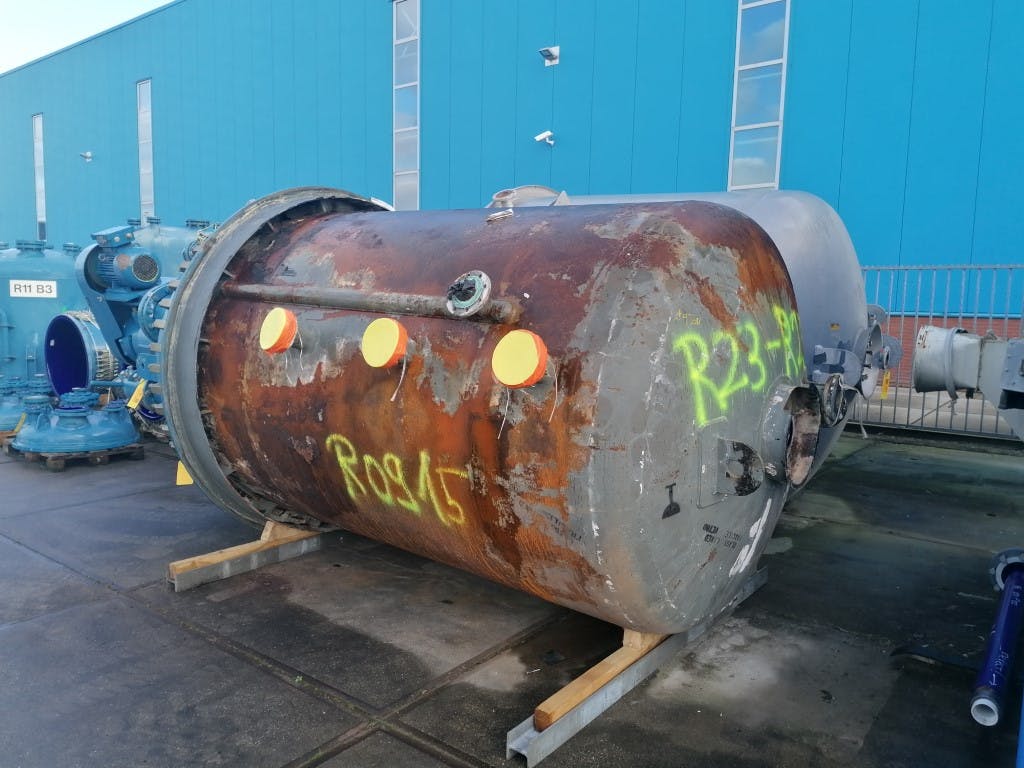 Technoglass / Tycon Italy 7260  ltr - Emaillierte Reaktor - image 3
