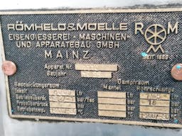 Thumbnail Römheld & moelle 4000 ltr - Reactor de acero inoxidable - image 9