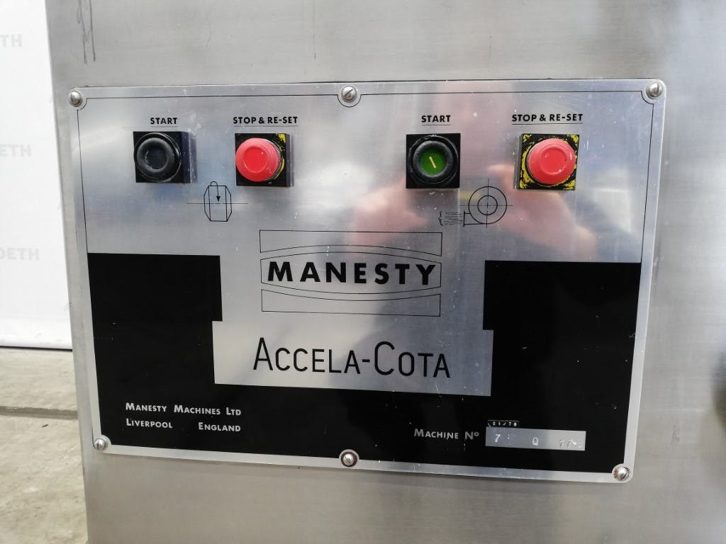 Manesty Accela-Cota 10 - Bandeja de revestimento - image 7