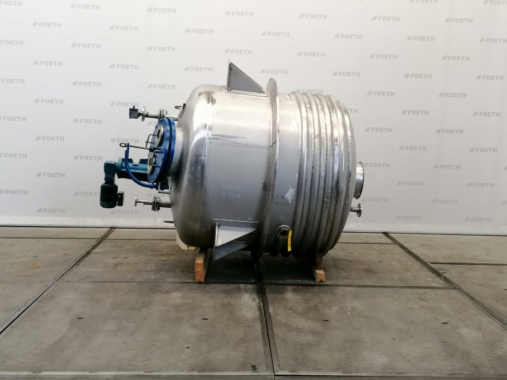 Jeger 4000 Ltr - Reattore in acciaio inox - image 1