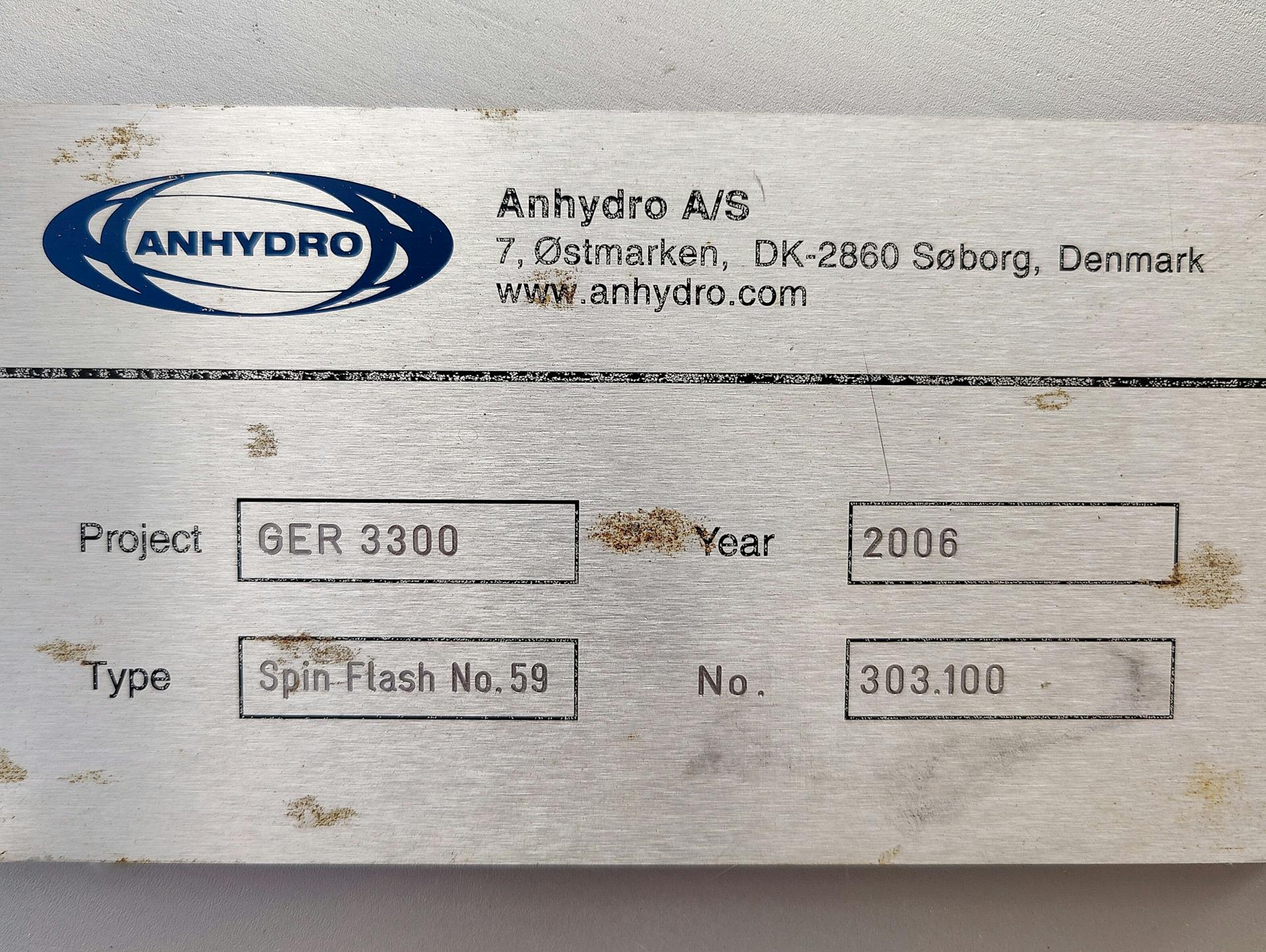 Anhydro Spin Flash Drying SFD-59 - Secador por pulverización - image 8