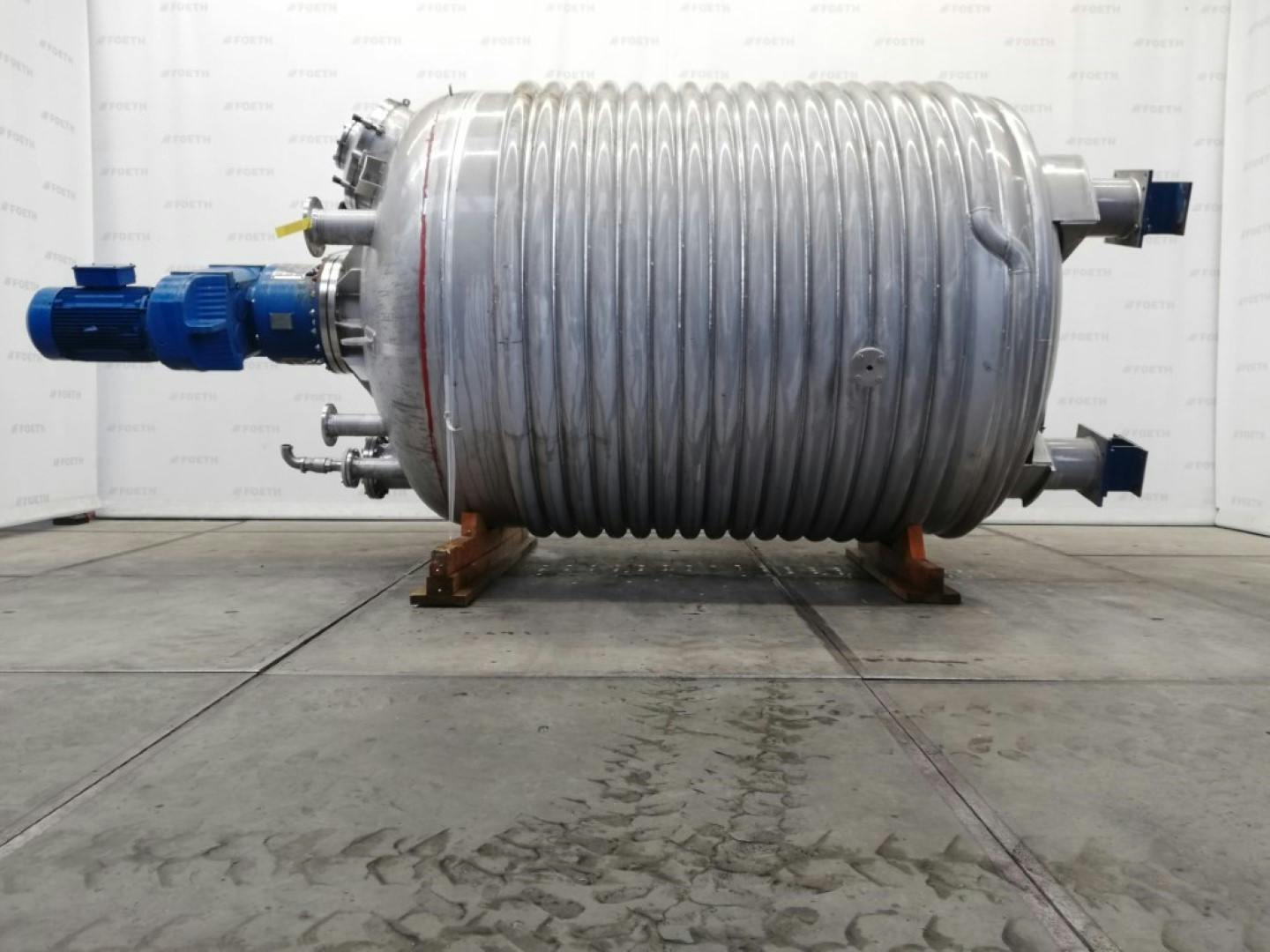 Rudert Edelstahl-Technik Reaktor 10m3 - Reactor de aço inoxidável